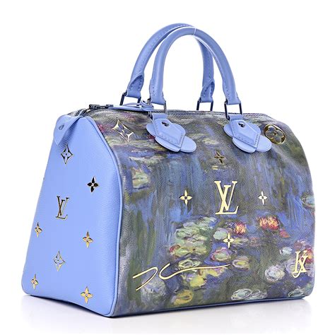 jeff koons louis vuitton monet|Louis Vuitton monet bag.